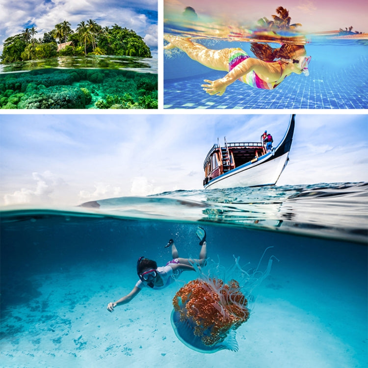 RUIGPRO Floating Hand Grip Dome Port Underwater Diving Camera Lens Transparent Cover for DJI Osmo Action - free shipping - PMC TechLife - Order now!