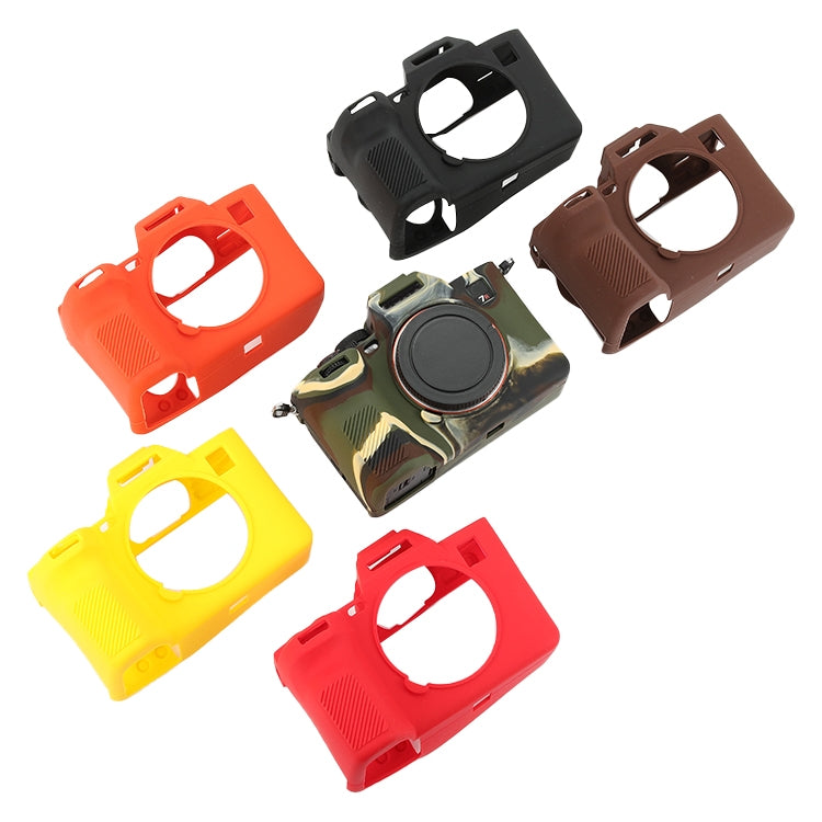 For Sony ILCE-7RM5 / Alpha 7R V Soft Silicone Protective Case (Camouflage) - Protective Case by PMC TechLife | Online Shopping South Africa | PMC TechLife | Buy Now Pay Later Mobicred