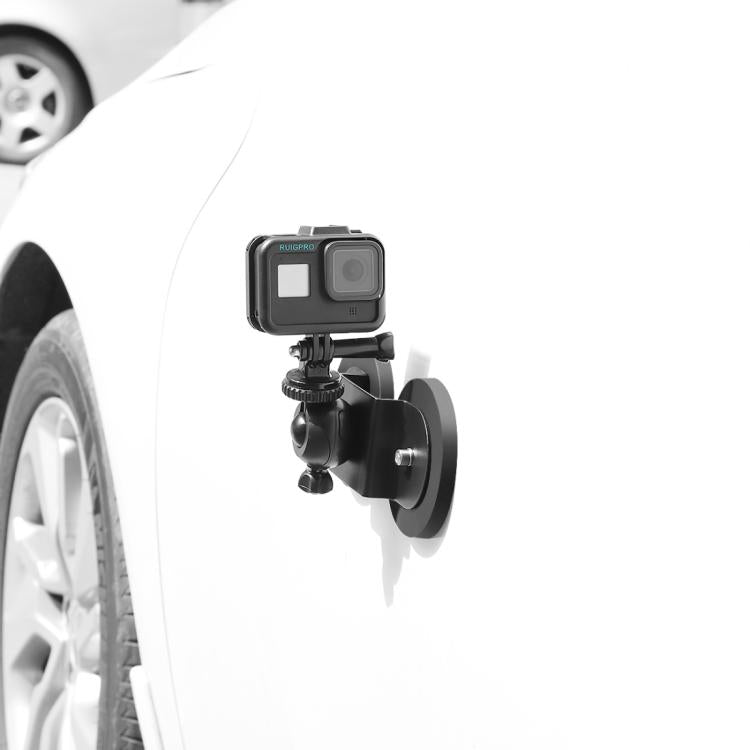 Car Suction Cup Mount Bracket for GoPro Hero11 Black / HERO10 Black / HERO9 Black / HERO8 Black /7 /6 /5 /5 Session /4 Session /4 /3+ /3 /2 /1, Xiaoyi and Other Action Cameras,, Size: M(Black) - Holder by PMC TechLife | Online Shopping South Africa | PMC TechLife | Buy Now Pay Later Mobicred