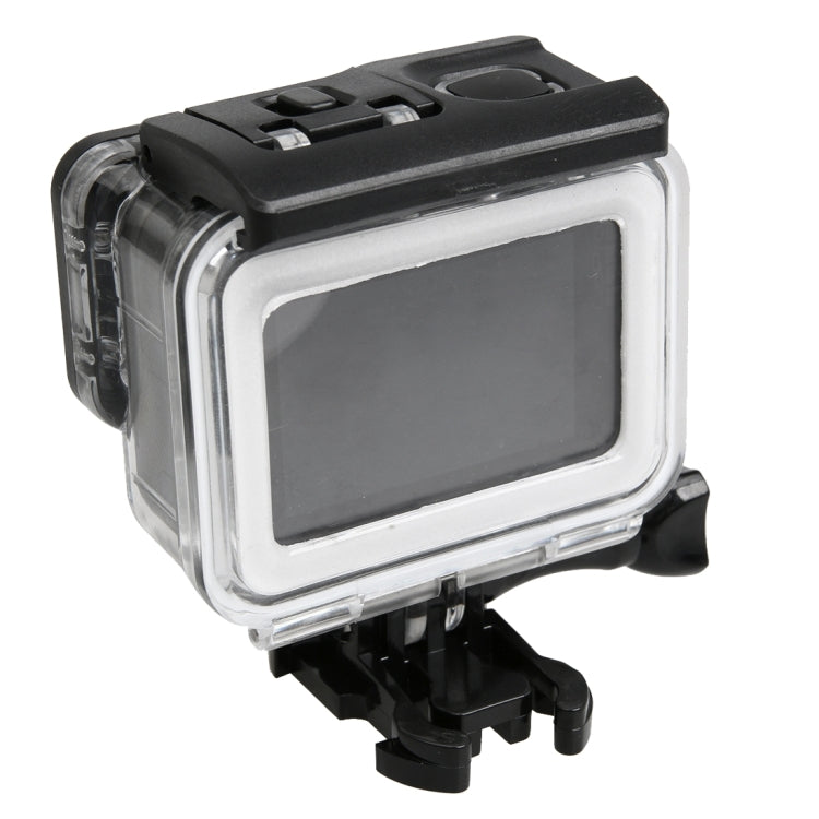 For GoPro HERO5 30m Waterproof PC & ABS Housing Protective Case + Touch Back Cover with Buckle Basic Mount & Long Screw, Backcover Size: 7 x 6 cm - Waterproof Cases by PMC TechLife | Online Shopping South Africa | PMC TechLife | Buy Now Pay Later Mobicred