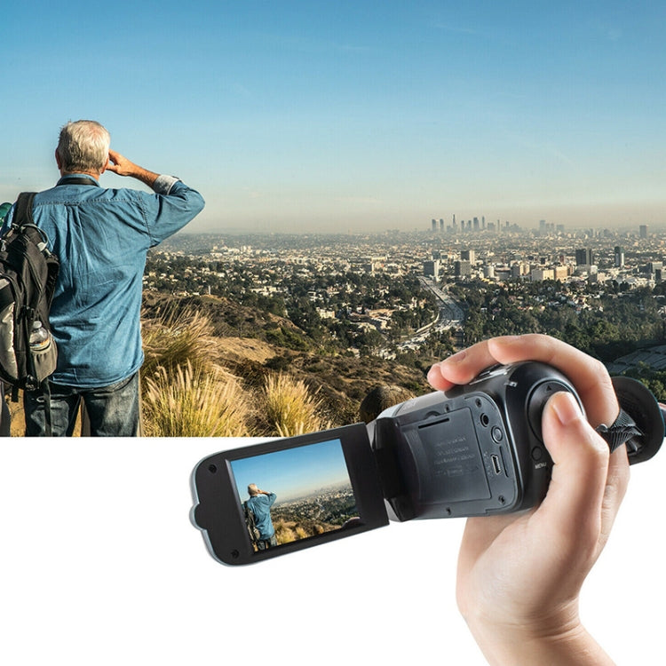 16X Digital Zoom HD 16 Million Pixel Home Travel DV Camera, AU Plug (Black) - Video Cameras by PMC TechLife | Online Shopping South Africa | PMC TechLife | Buy Now Pay Later Mobicred