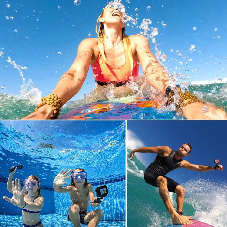 2 in 1 for GoPro HERO5 Touch Screen Back Cover + 45m Waterproof Housing Protective Case(No Need to Disassemble Lens When Installed) with Buckle Basic Mount & Lead Screw(Black) - Waterproof Cases by PMC TechLife | Online Shopping South Africa | PMC TechLife | Buy Now Pay Later Mobicred