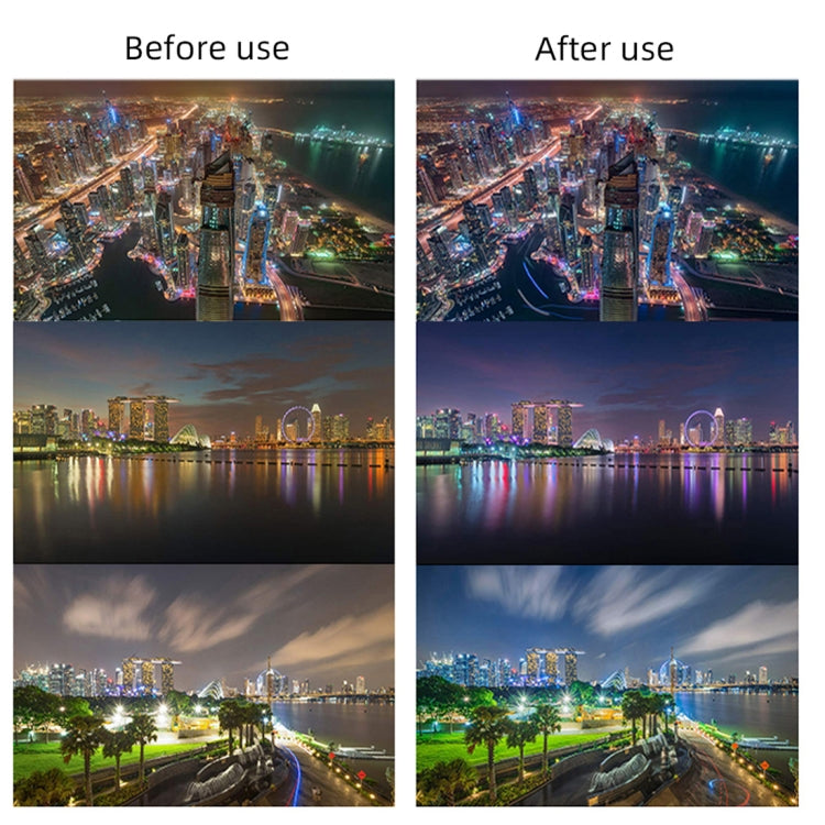 JSR Round Housing NIGHT Lens Filter for GoPro HERO8 Black - Lens Filter by JSR | Online Shopping South Africa | PMC TechLife | Buy Now Pay Later Mobicred