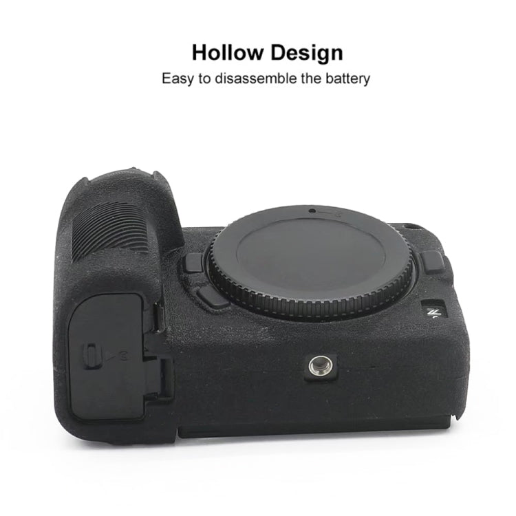 For Nikon Z7 II Soft Silicone Protective Case (Black) - Protective Case by PMC TechLife | Online Shopping South Africa | PMC TechLife