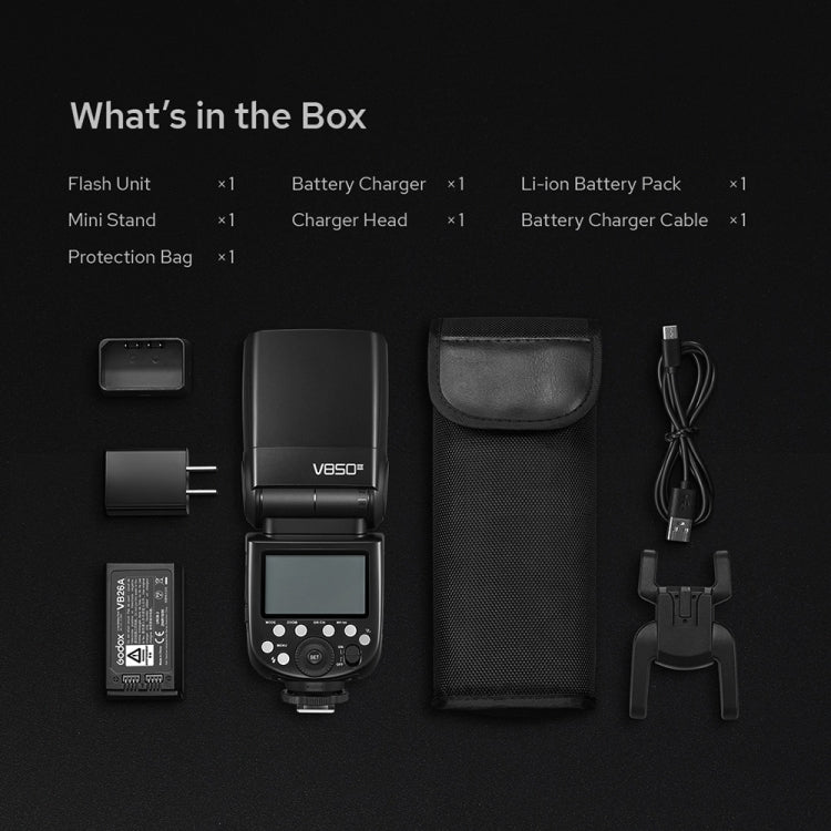 Godox V850III 2.4GHz Wireless Flash Speedlite Camera Light(AU Plug) - free shipping - PMC TechLife - Order now!