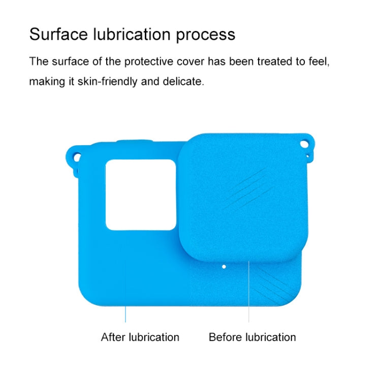 For Insta360 Ace Body Silicone Protective Case with Lens Cap (Black) - Case & Bags by PMC TechLife | Online Shopping South Africa | PMC TechLife | Buy Now Pay Later Mobicred