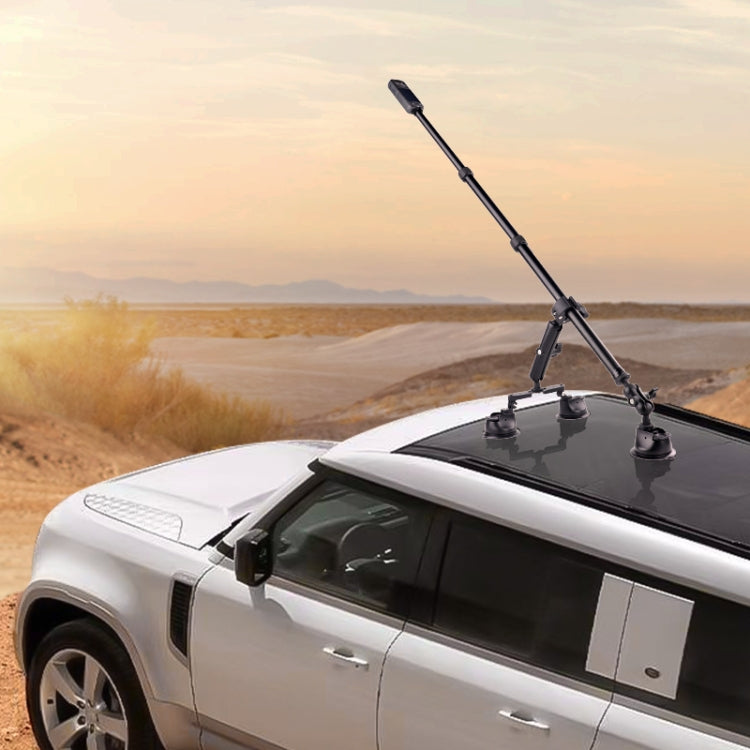 Single-leg Car Suction Cup Mount Crab Clamps (Black) - free shipping - PMC TechLife - Order now!