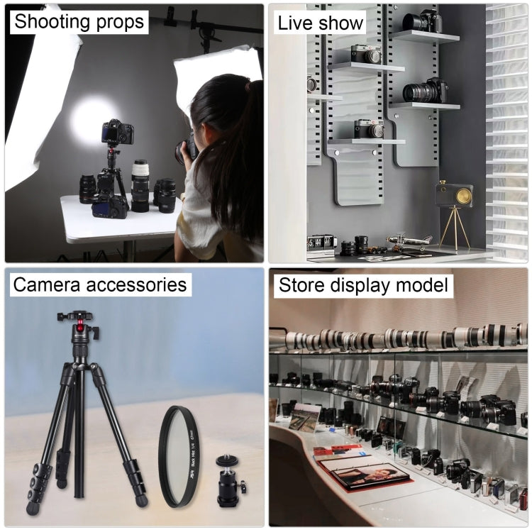Non-Working Fake Dummy DSLR Camera Model Photo Studio Props (Black) - free shipping - PMC Jewellery - Order now!