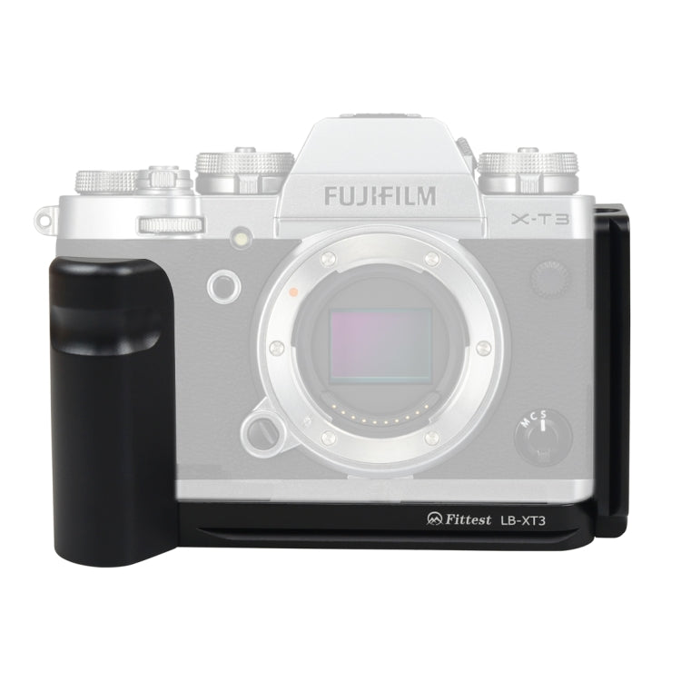 Vertical Shoot Quick Release L Plate Bracket Base Holder for Fujifilm XT3 X-T3(Black) - L-Bracket by PMC TechLife | Online Shopping South Africa | PMC TechLife