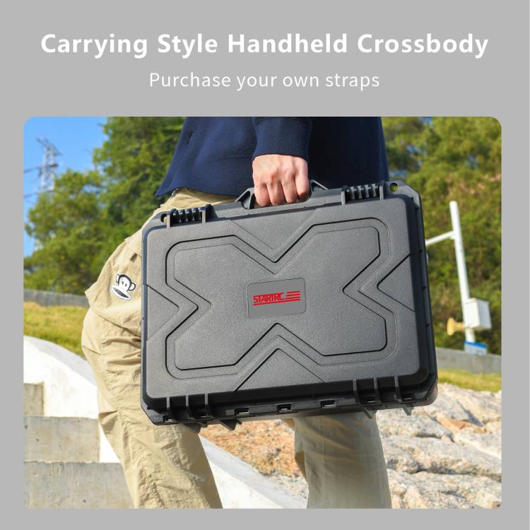 STARTRC Waterproof PP Suitcase Storage Box for Canon / Fujifilm / Nikon 1 Camera 2 Lenses (Black) - free shipping - PMC TechLife - Order now!