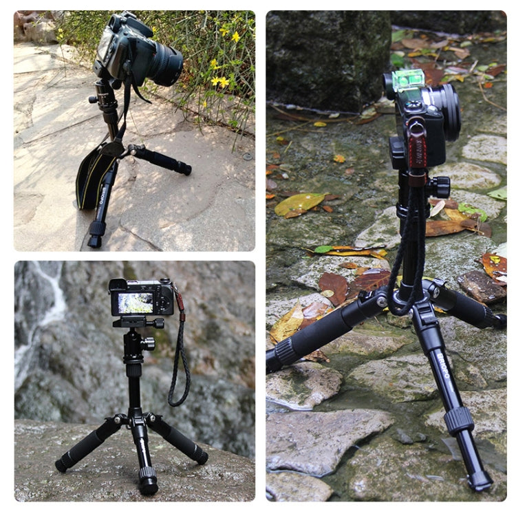 TRIOPO T226 Adjustable Portable Aluminum Alloy Tripod with D-0 Ball Head for SLR Camera - free shipping - PMC TechLife - Order now!