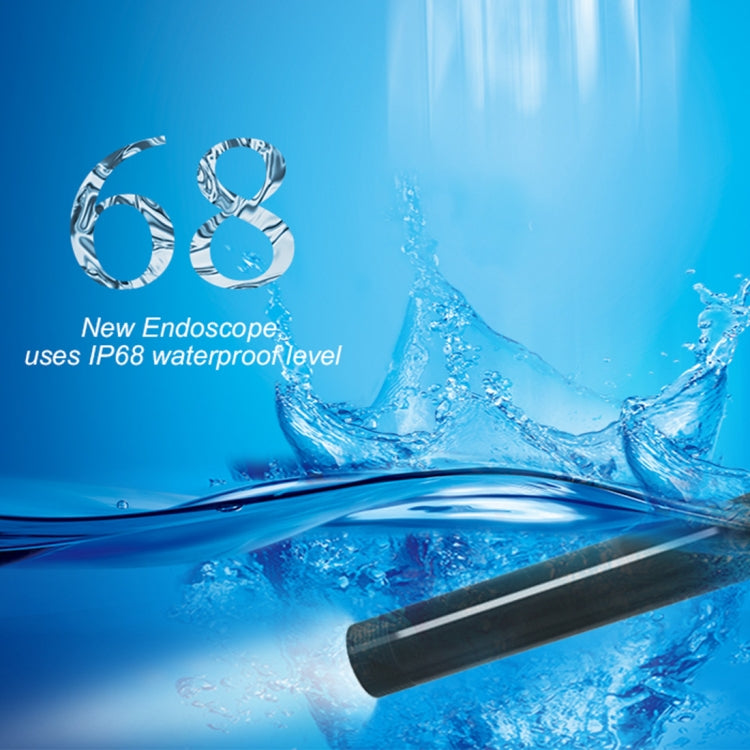 Y101 8mm Spiral Head 3 In 1 Waterproof Digital Endoscope Inspection Camera, Length: 2m Flexible Cable(Black) - by PMC Jewellery | Online Shopping South Africa | PMC Jewellery | Buy Now Pay Later Mobicred
