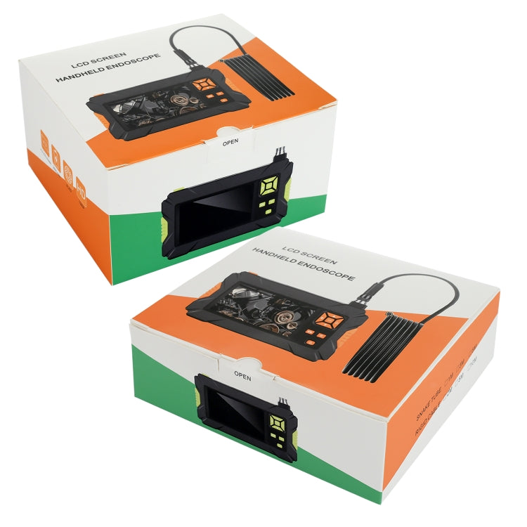 P30 8mm IP67 Waterproof 4.3 inch HD Portable Endoscope Hard Cable Industrial Endoscope, Cable Length: 10m - by PMC Jewellery | Online Shopping South Africa | PMC Jewellery | Buy Now Pay Later Mobicred