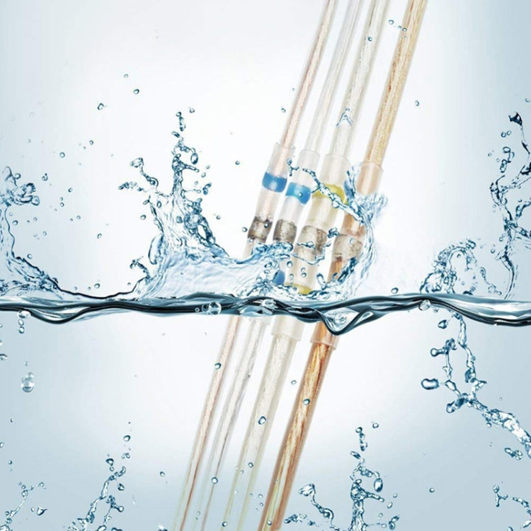 100 PCS AWG12-10 4-6mm Seal Heat Shrink Butt Wire Connectors Yellow Terminals Solder Sleeve(Yellow) - Solder Sleeve by PMC TechLife | Online Shopping South Africa | PMC TechLife | Buy Now Pay Later Mobicred