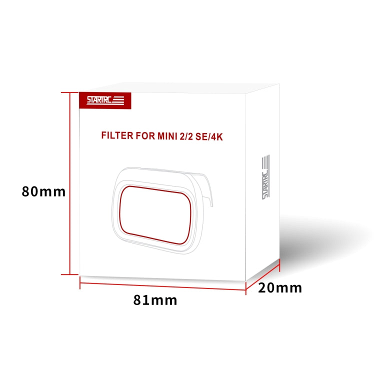 For DJI Mini 4K / Mini 2 SE / Mini 2 STARTRC 4 in 1 ND8 ND16 ND32 ND64 Lens Filter - free shipping - PMC TechLife - Order now!