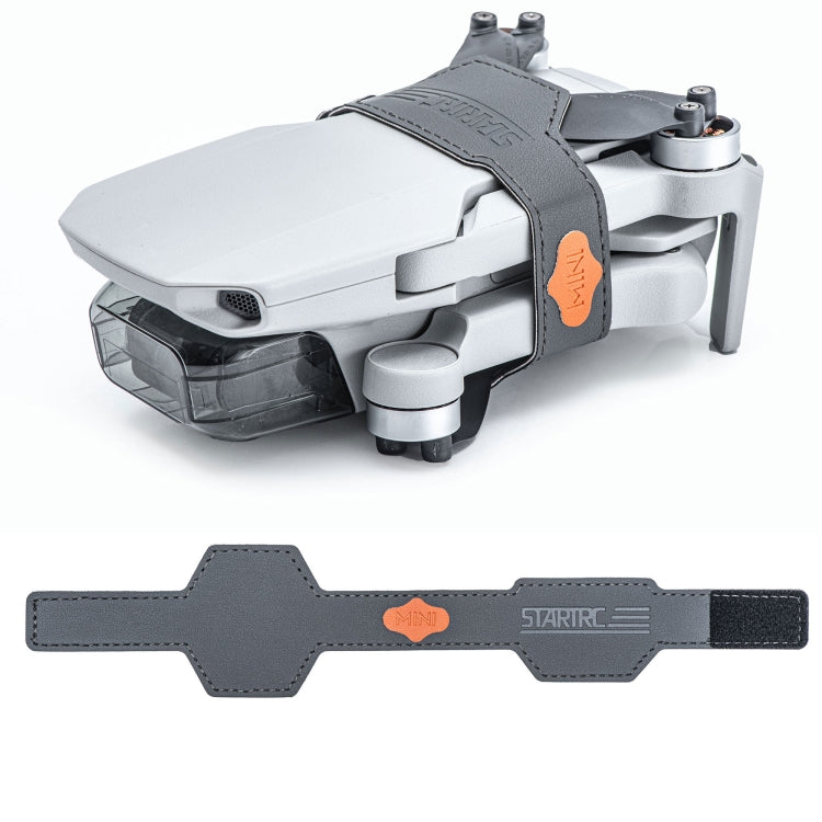 For DJI Mini 4K / Mini 2 SE / Mini 2 STARTRC Drone PU Propellers Holder Guard (Grey) - by STARTRC | Online Shopping South Africa | PMC TechLife | Buy Now Pay Later Mobicred