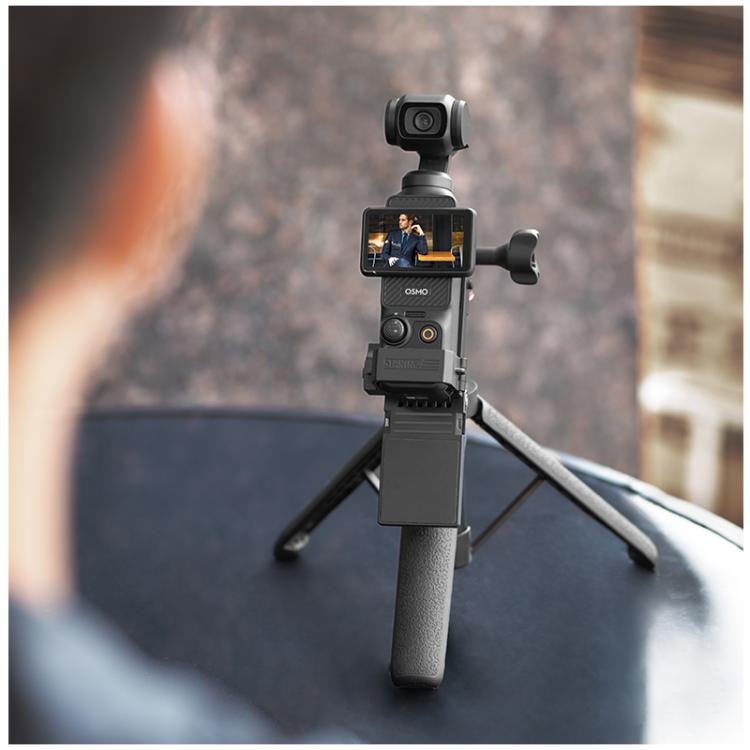 For DJI Osmo Pocket 3 STARTRC Folding Magnetic Mount Base Fixed Bracket (Black) - free shipping - PMC TechLife - Order now!