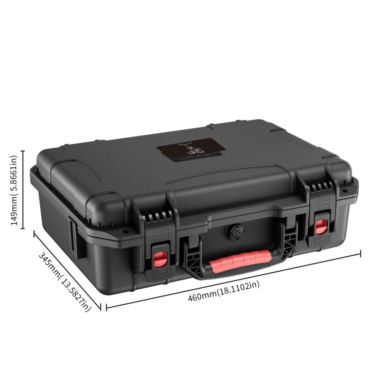 For DJI RS4/ RS4 Pro STARTRC ABS Waterproof Shockproof Suitcase Portable Storage Box (Black) - by STARTRC | Online Shopping South Africa | PMC TechLife | Buy Now Pay Later Mobicred