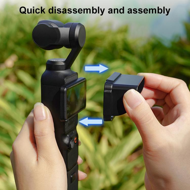 For DJI Osmo Pocket 3 BRDRC Sunshade Hood Screen Shade (Black) - free shipping - PMC TechLife - Order now!