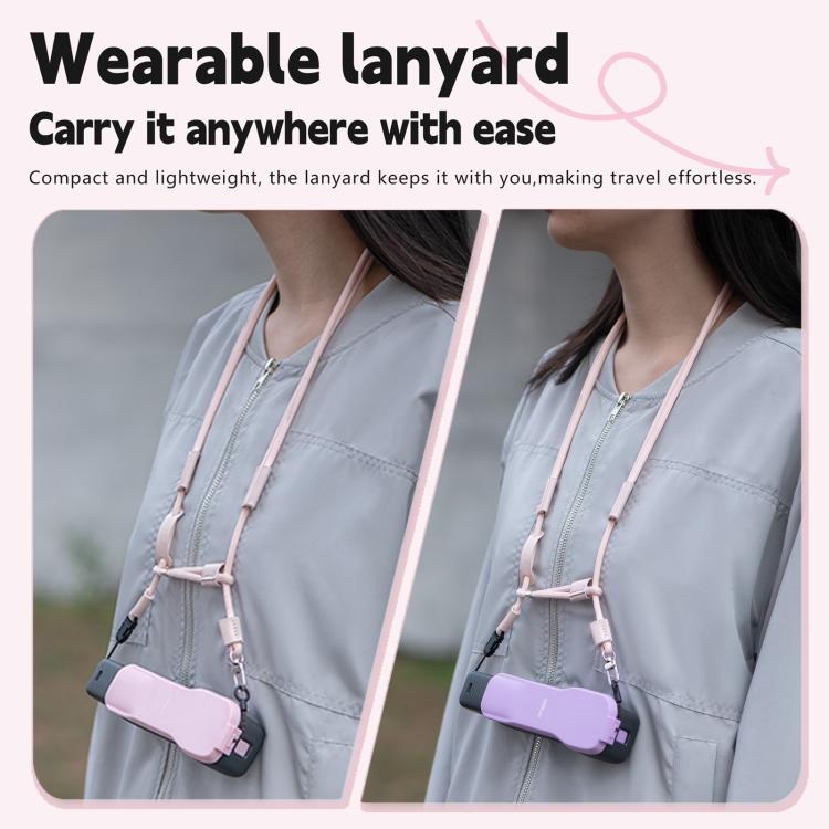For DJI Osmo Pocket 3 STARTRC Storage Box Protective Case with Lanyard (Pink) - free shipping - PMC TechLife - Order now!
