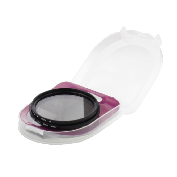 55mm ND Fader Neutral Density Adjustable Variable Filter, ND2 to ND400 Filter - free shipping - PMC TechLife - Order now!