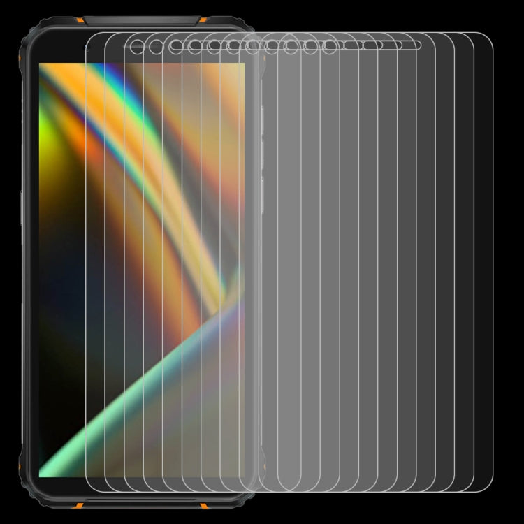 For Blackview BV5100 Pro 10 PCS 0.26mm 9H 2.5D Tempered Glass Film - Others by PMC TechLife | Online Shopping South Africa | PMC TechLife