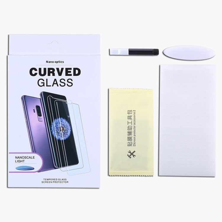 For Samsung Galaxy S21 Ultra 5G UV Liquid Curved Full Glue Tempered Glass Film - Galaxy S21 Ultra 5G Tempered Glass by PMC TechLife | Online Shopping South Africa | PMC TechLife