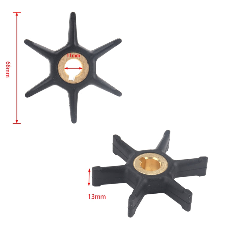 A5257 Water Pump Rubber Impeller 277181 for Johnson Evinrude - Others by PMC TechLife | Online Shopping South Africa | PMC TechLife | Buy Now Pay Later Mobicred