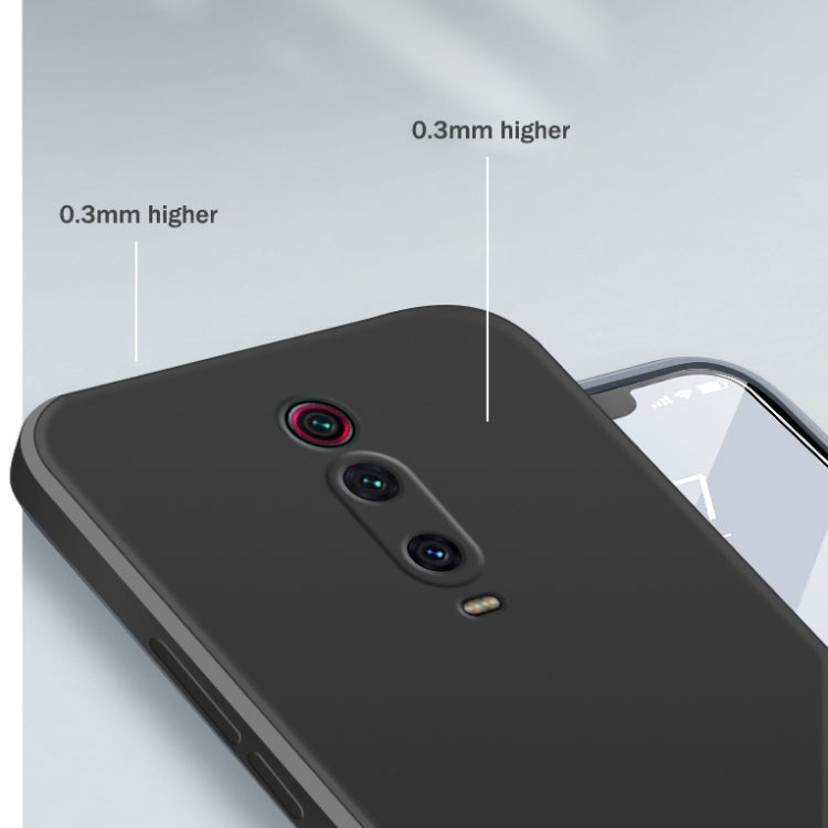 For Xiaomi Redmi K20 Pro Solid Color Imitation Liquid Silicone Straight Edge Dropproof Full Coverage Protective Case(Sky Blue) - Xiaomi Cases by PMC TechLife | Online Shopping South Africa | PMC TechLife