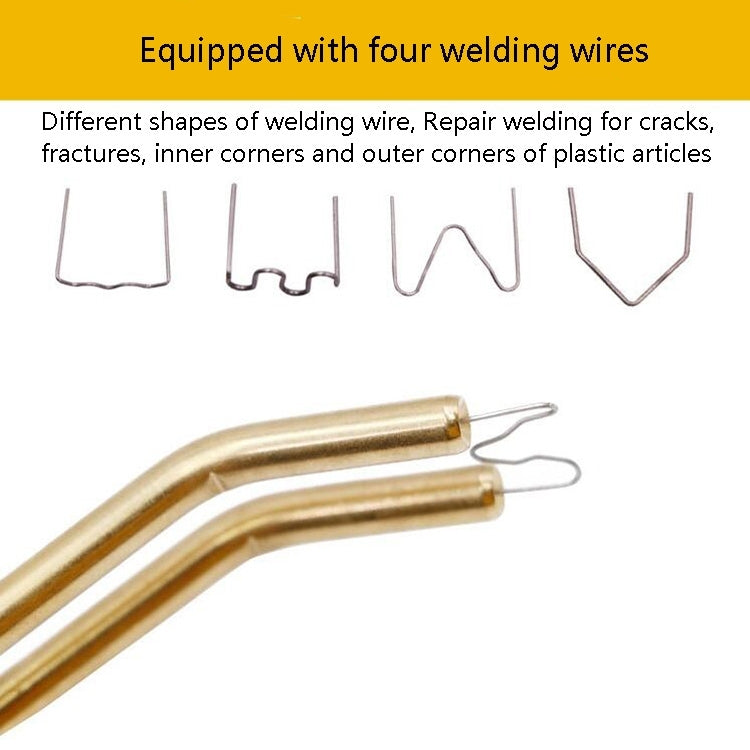 H50 Car Bumper Crack Repair Welding Machine Plastic Welding Nail Artifact, EU Plug(Black) - free shipping - PMC TechLife - Order now!