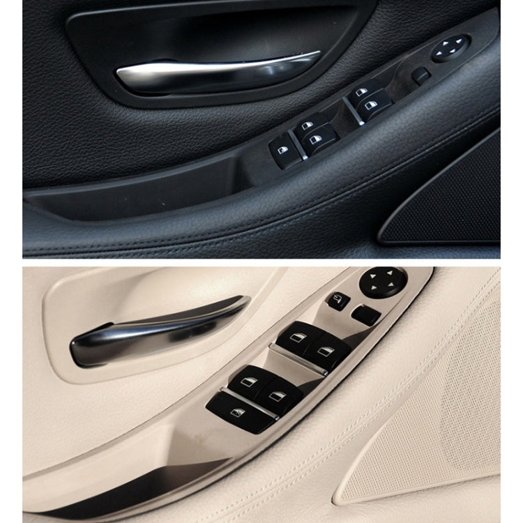 Car Left Front Inner Door Armrest for BMW 5 Series F10 / F18, Left Driving(Creamy-white) - Door Handles by PMC TechLife | Online Shopping South Africa | PMC TechLife | Buy Now Pay Later Mobicred
