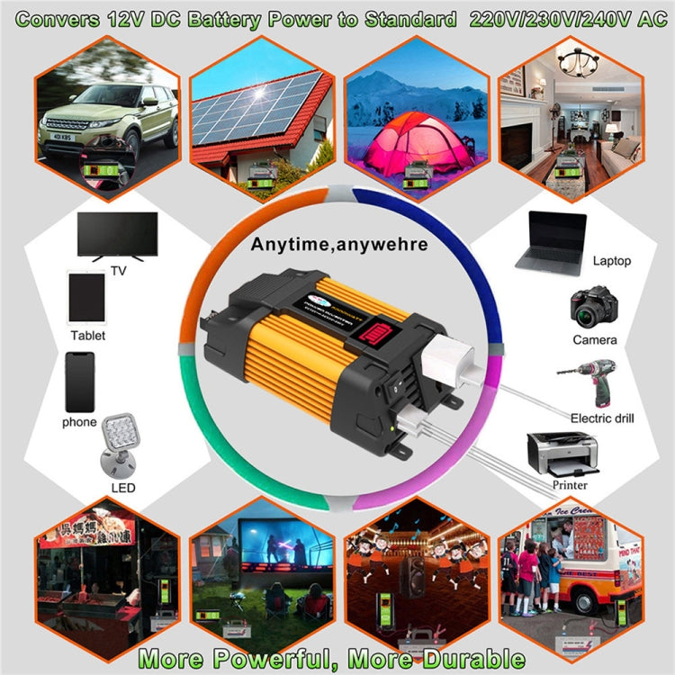 Little Wasp 12V to 220V 6000W Car Power Inverter with LED Display & Dual USB - Modified Square Wave by PMC TechLife | Online Shopping South Africa | PMC TechLife | Buy Now Pay Later Mobicred