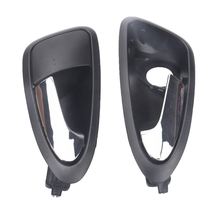 A5823 Car Electroplating Door Inside Handle 6J1837113A + 6J1837114A for Seat - Door Handles by PMC TechLife | Online Shopping South Africa | PMC TechLife | Buy Now Pay Later Mobicred