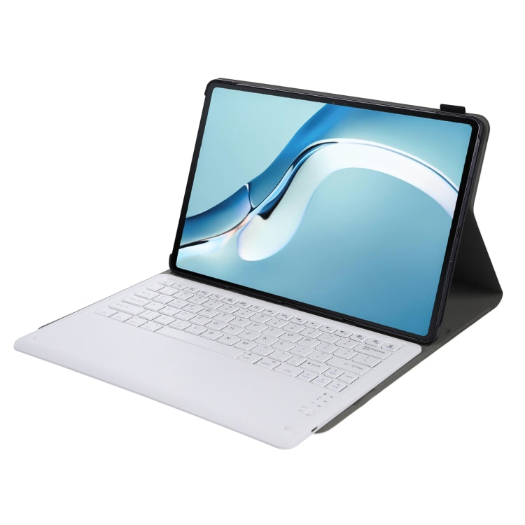 A126 For Huawei MatePad Pro 12.6 2021 Sheep Texture Ultra-thin Bluetooth Keyboard Horizontal Flip Leather Tablet Case with Holder(Gold) - Huawei Keyboard by PMC TechLife | Online Shopping South Africa | PMC TechLife