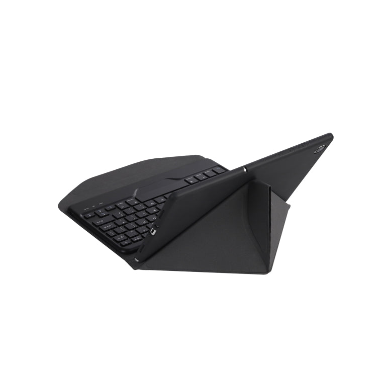 BM13 Diamond Texture Detachable Bluetooth Keyboard Leather Tablet Case with Pen Slot & Triangular Back Support For Lenovo Pad Pro 11.5 inch 2021 TB-J716F / Tab P11 Pro 11.5 inch TB-J706F(Black) - Lenovo Keyboard by PMC TechLife | Online Shopping South Africa | PMC TechLife