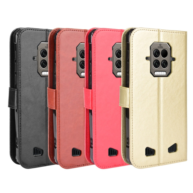 For Doogee S86 / S86 Pro Crazy Horse Texture Horizontal Flip Leather Case with Holder & Card Slots & Lanyard(Gold) - More Brand by PMC TechLife | Online Shopping South Africa | PMC TechLife | Buy Now Pay Later Mobicred