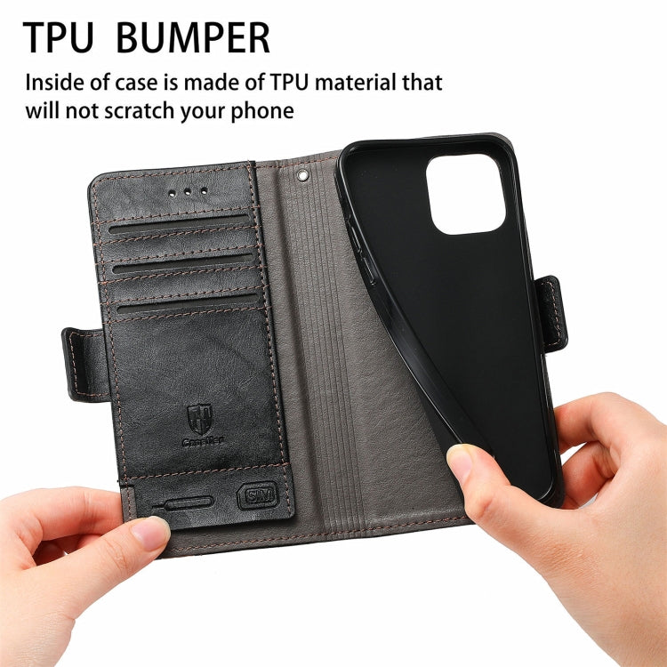 For Blackview A100 CaseNeo Business Splicing Dual Magnetic Buckle Horizontal Flip PU Leather Case with Holder & Card Slots & Wallet(Black) - More Brand by PMC TechLife | Online Shopping South Africa | PMC TechLife | Buy Now Pay Later Mobicred