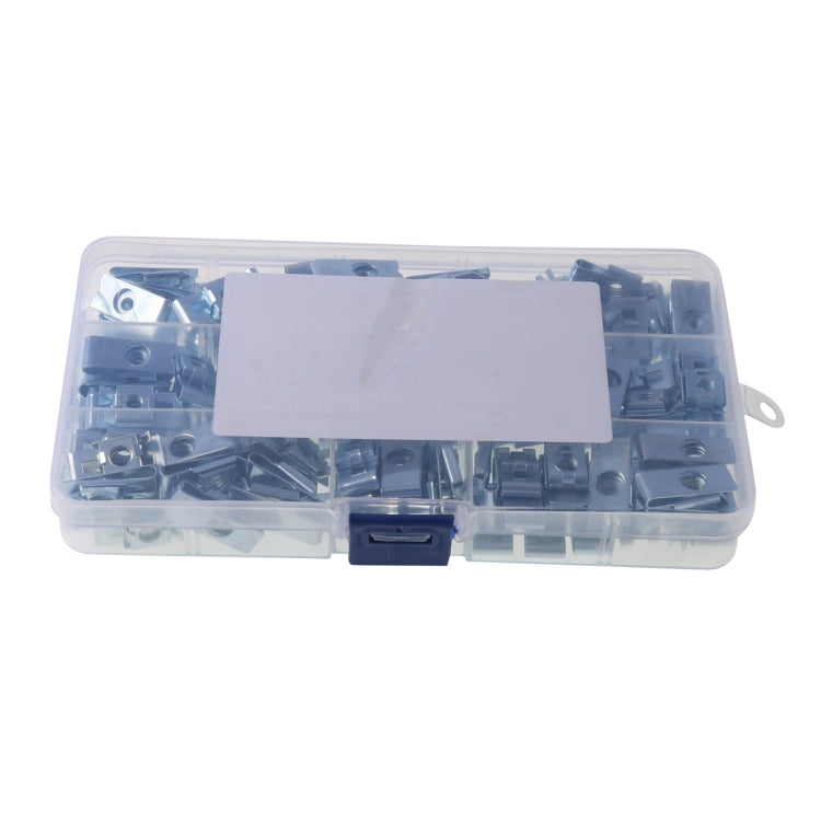 A6091 120 PCS Car M4/M5/M6 Fastener Clips Base U-shaped Clip Nut - Nuts & Bolts by PMC TechLife | Online Shopping South Africa | PMC TechLife | Buy Now Pay Later Mobicred