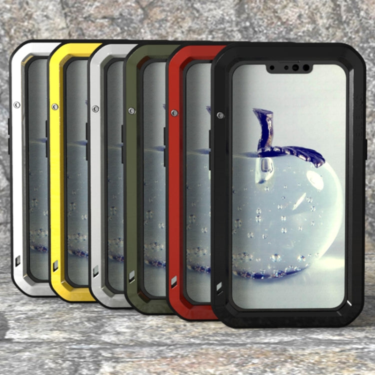For iPhone 13 Pro Max LOVE MEI Metal Shockproof Life Waterproof Dustproof Protective Phone Case (Army Green) - free shipping - PMC TechLife - Order now!