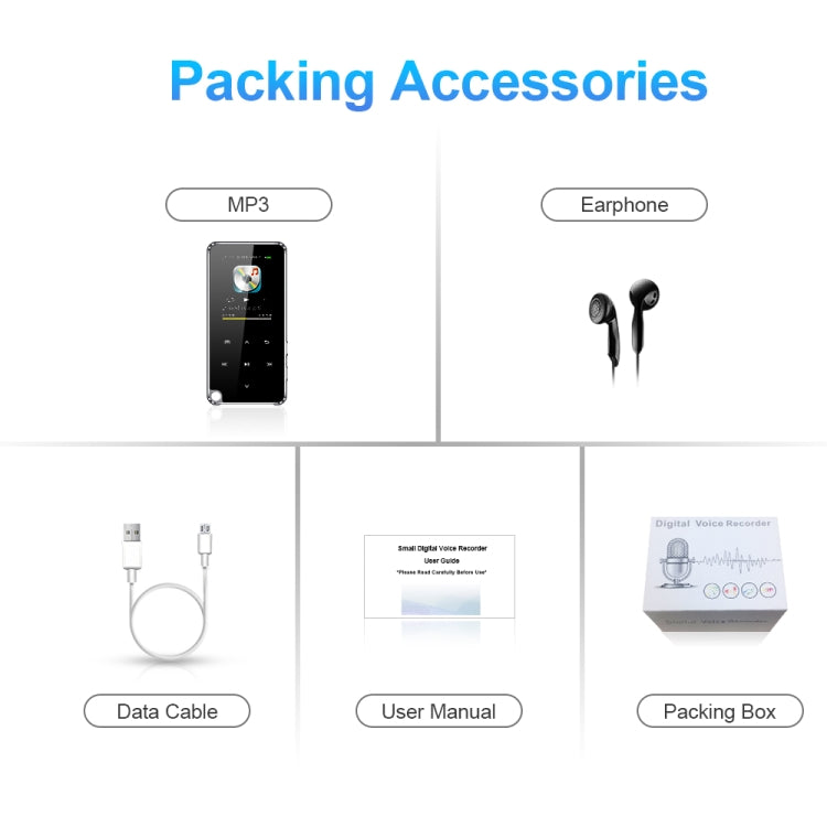 M25 Multifunctional Portable Bluetooth MP3 Player, Capacity:8GB(Black) - free shipping - PMC TechLife - Order now!