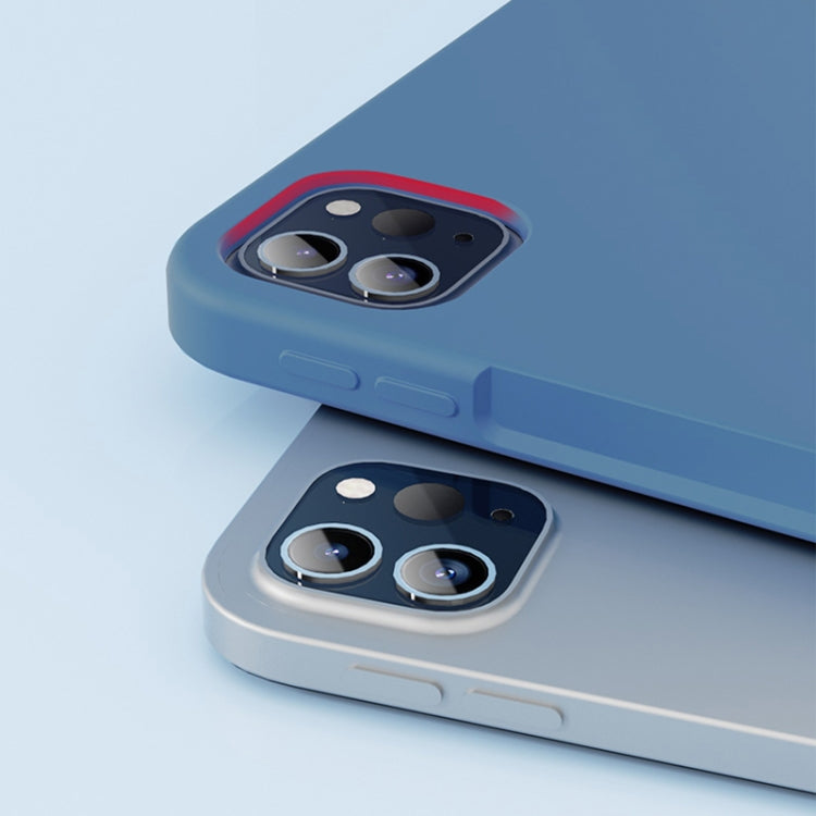 For iPad Pro 12.9 inch 2022 / 2021 / 2020 Mutural Silicone Microfiber Tablet Case(Lavender) - free shipping - PMC TechLife - Order now!