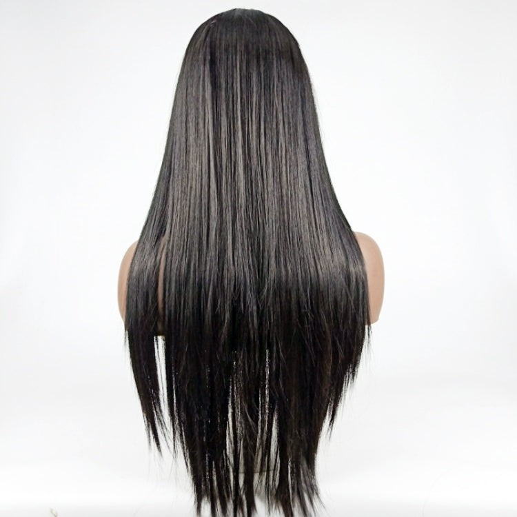 Centre-parted Long Straight Wig Headgear for Women(Linen Gold) - free shipping - PMC TechLife - Order now!