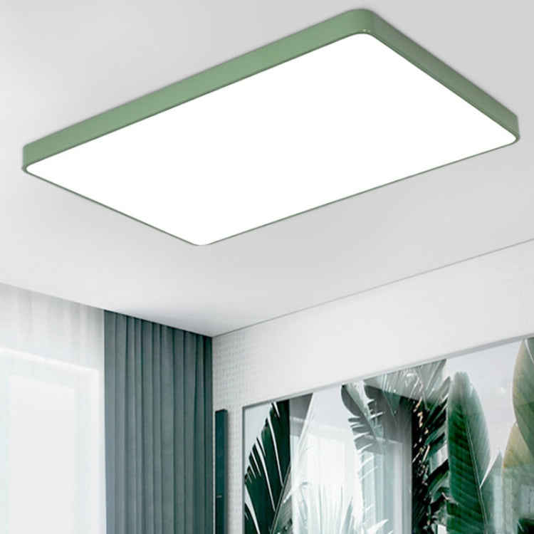 Macaron LED Rectangle Ceiling Lamp, White Light, Size:110x70cm(Black) - free shipping - PMc TechLife - Order now!