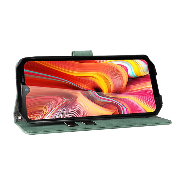 For DOOGEE S96 Pro Skin Feel Magnetic Buckle Calf Texture PU Phone Case(Green) - free shipping - PMC TechLife - Order now!