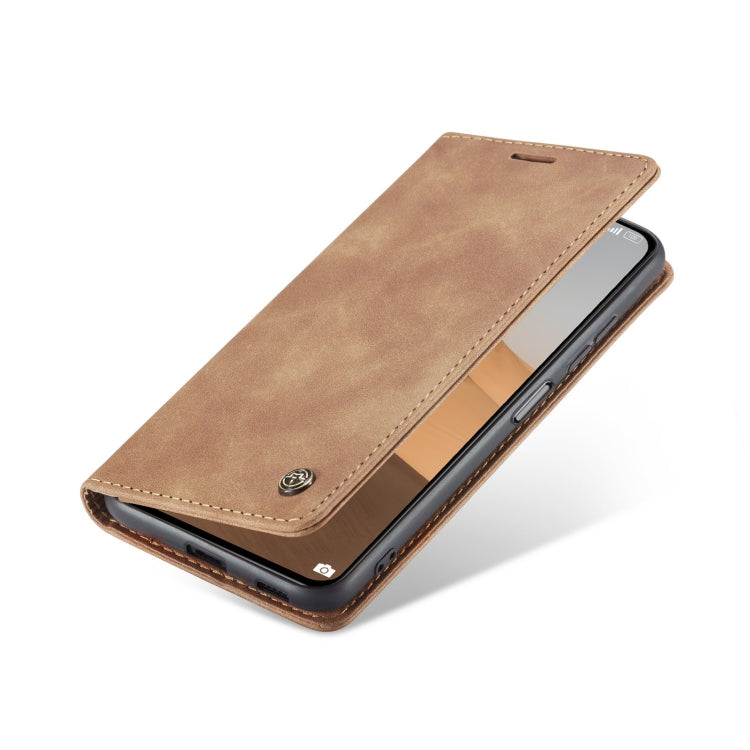 For Xiaomi Redmi K40 / K40 Pro / Poco F3/Mi 11i/Mi 11X/Mi 11X Pro CaseMe 013 Multifunctional Leather Phone Case(Brown) - free shipping - PMC Jewellery - Order now!