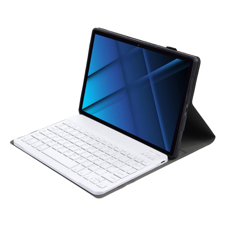 AK16 Lambskin Texture Bluetooth Keyboard Leather Case For Lenovo Tab 6 5G 10.3 inch(Rose Gold) - Lenovo Keyboard by PMC TechLife | Online Shopping South Africa | PMC TechLife