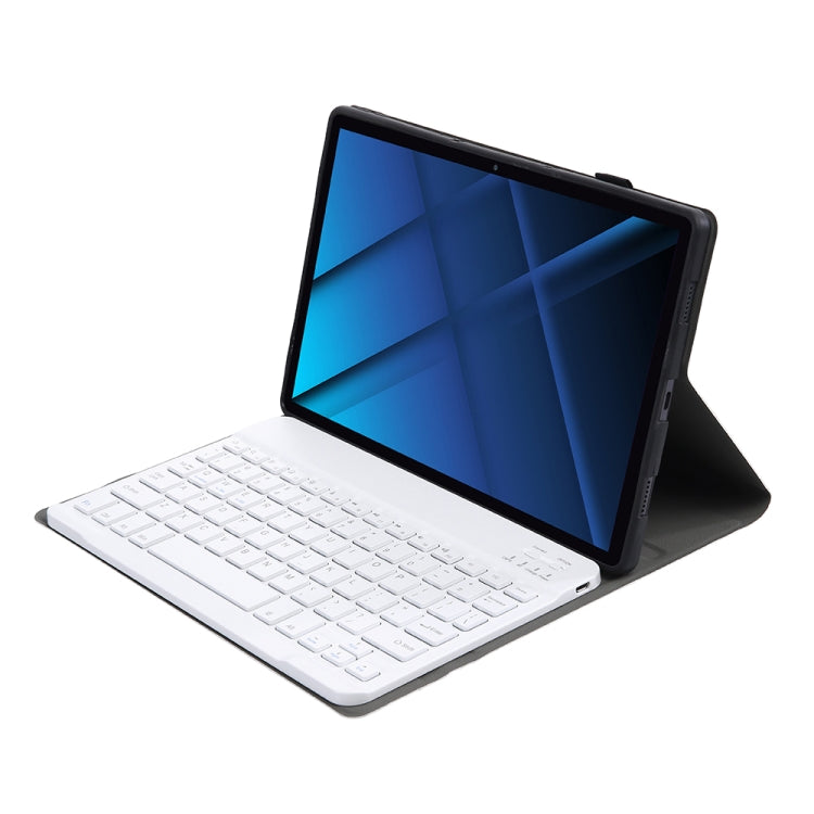 AK16 Lambskin Texture Bluetooth Keyboard Leather Case For Lenovo Tab 6 5G 10.3 inch(Gold) - Lenovo Keyboard by PMC TechLife | Online Shopping South Africa | PMC TechLife