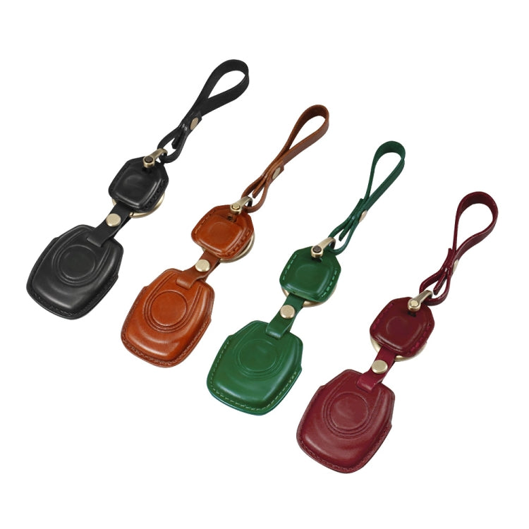 HP-A009 Motorcycle Cowhide Leather Induction Key Protective Cover for Harley Sportster S(Black) - Bags & Luggages by PMC TechLife | Online Shopping South Africa | PMC TechLife | Buy Now Pay Later Mobicred