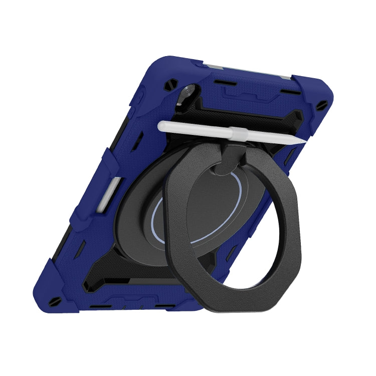 For OPPO Pad Armor Contrast Color Silicone + PC Tablet Case(Navy Blue) - OPPO by PMC TechLife | Online Shopping South Africa | PMC TechLife | Buy Now Pay Later Mobicred