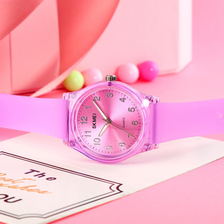 SKMEI 1760 Stainless Steel Buckle Silicone Strap Waterproof Quartz Watch(Black and White) - free shipping - PMC TechLife - Order now!